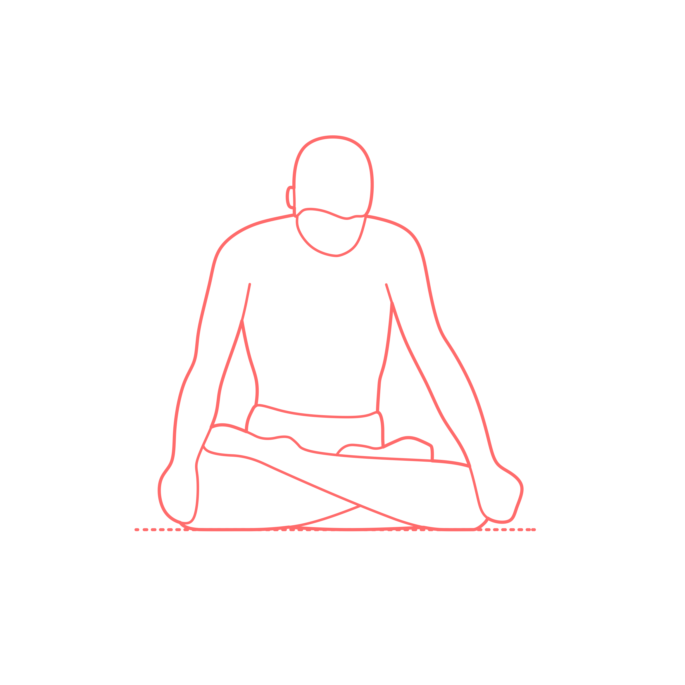 Humans Yoga Poses Root Bond Pose Stencil Svg Design File Free Vectors